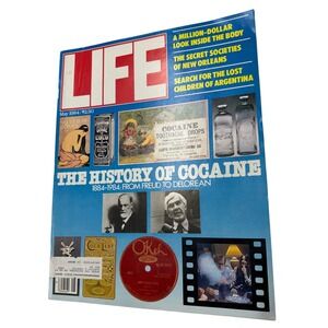 Vintage LIFE Magazine May 1984 History of Cocaine Freud DeLorean New Orleans